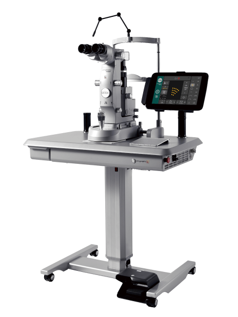 網膜レーザー光凝固装置